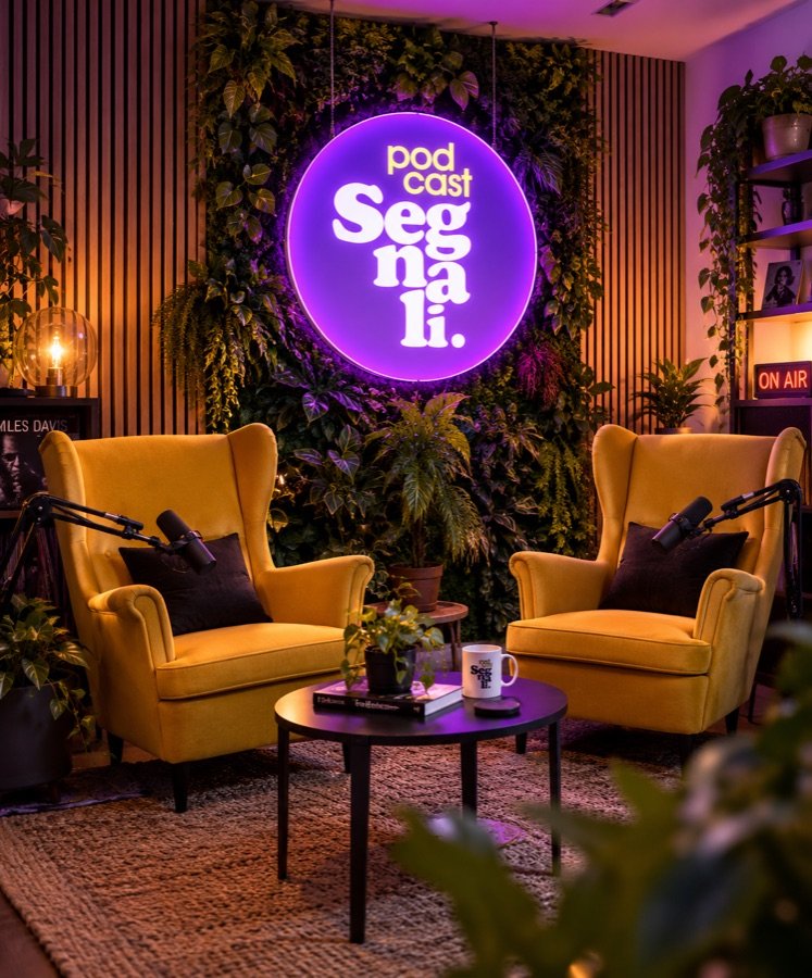 Il progetto dello studio del Podcast Segnali
